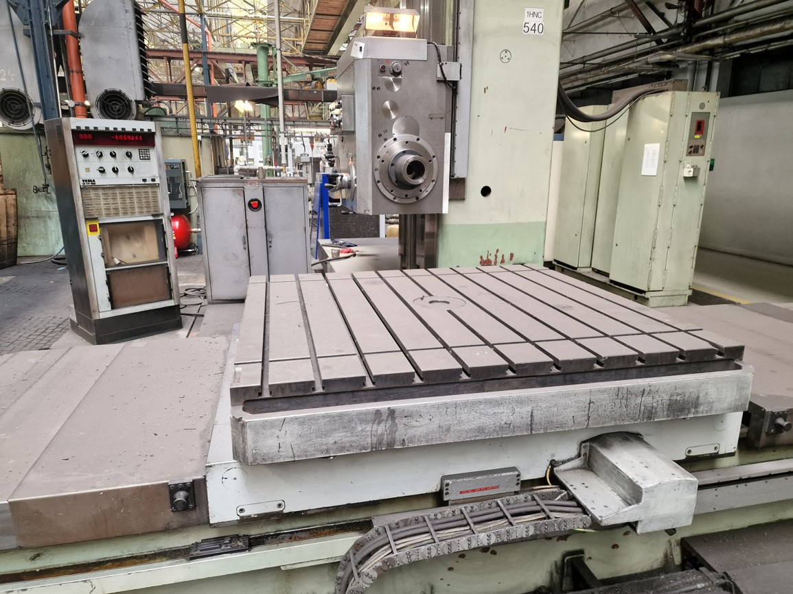 Vodorovná vyvrtávačka - WHN 13.4 B CNC - 6