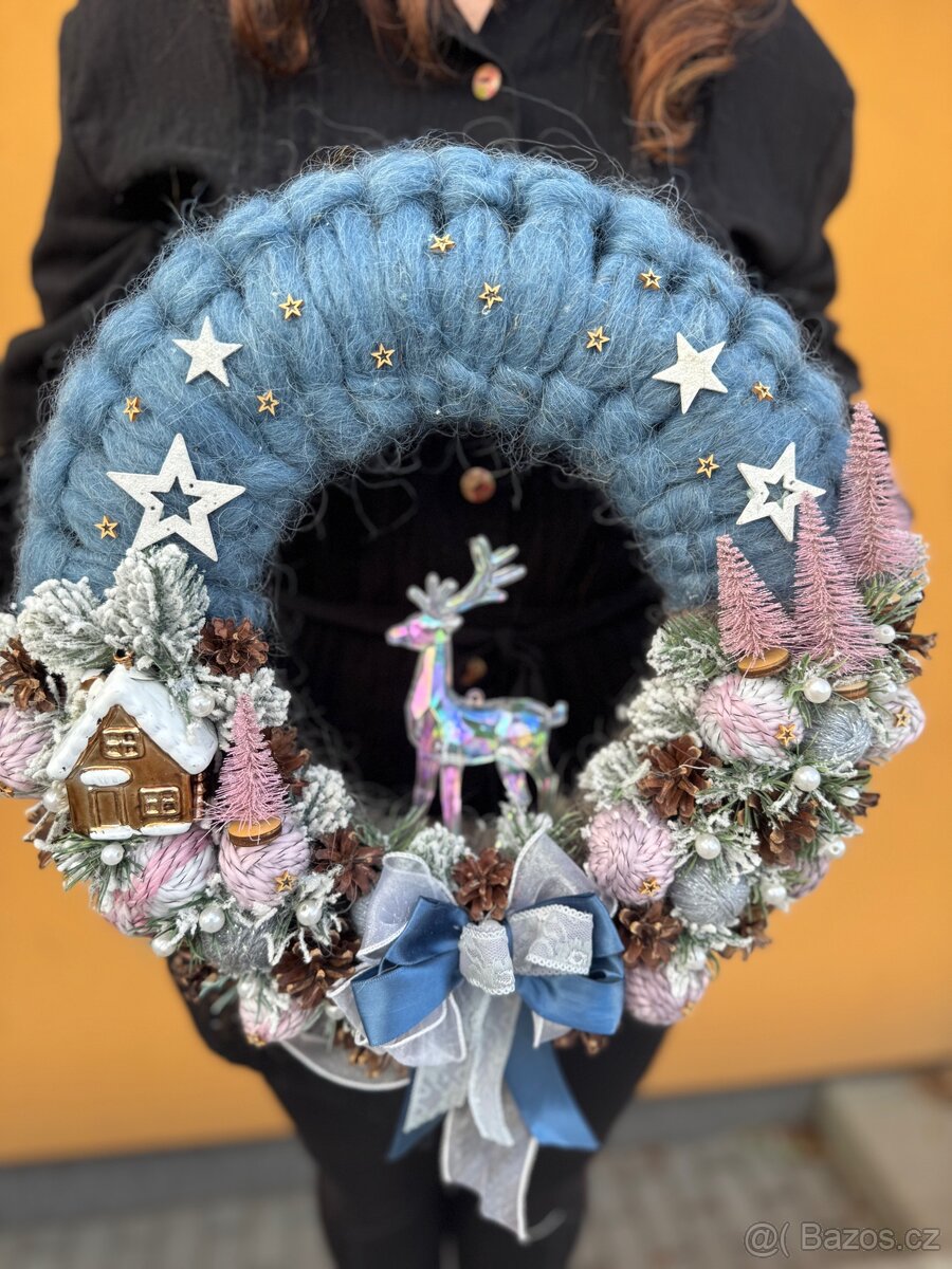 Vánoční věnec. Adventní věnec - 6