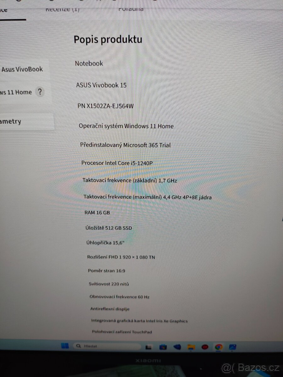 Asus Vivobook 15 - 6