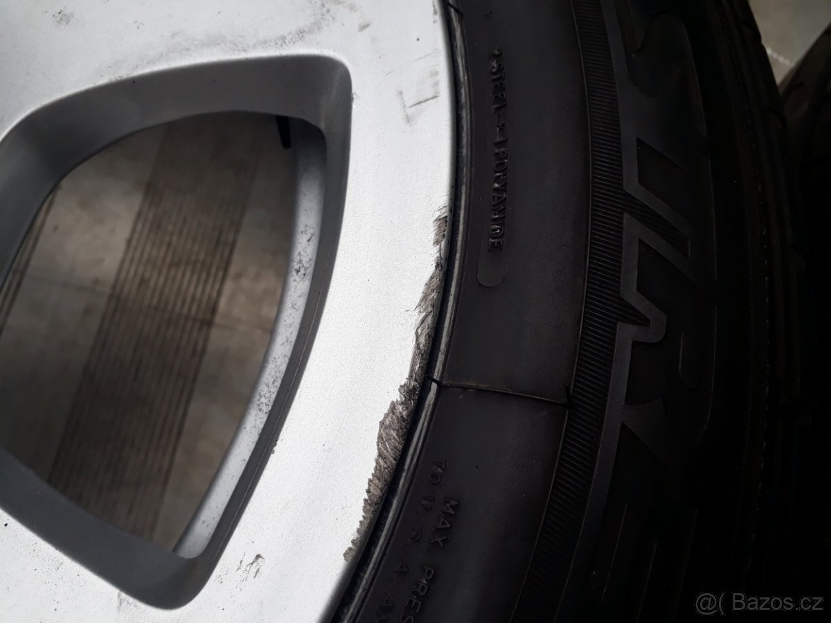 ALU KOLA BMW 3 / 5 + LETNÍ PNEU -- 16" - 6