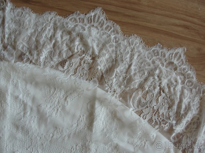 Svatební krajkové šaty vel. 36 - 38 - 6