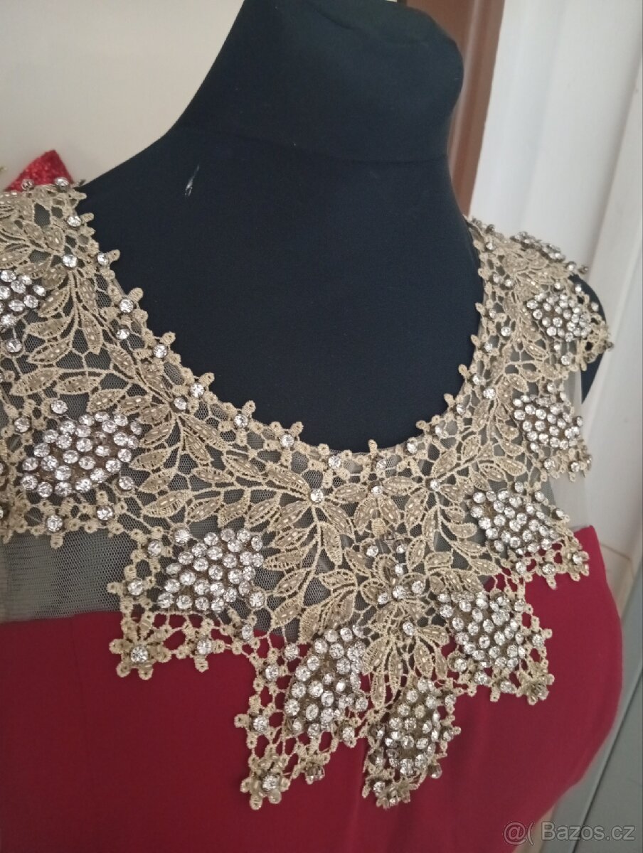 Dámské společenské šaty velikost 46 - 6