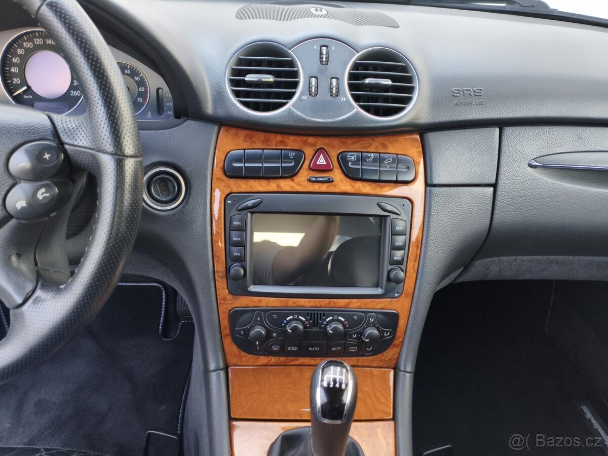 Mercedes-Benz CLK 1.8 K , 120 kW benzín, 2003 - 6
