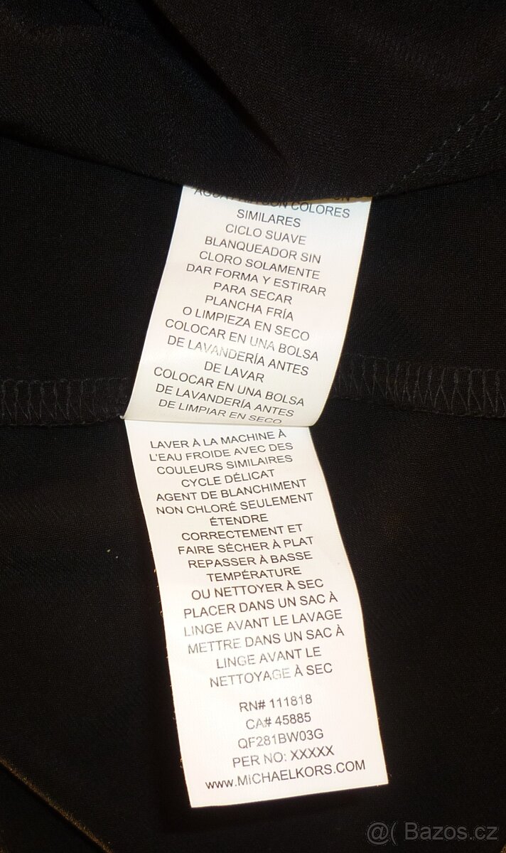 Černé dámské šaty Michael Kors - 6