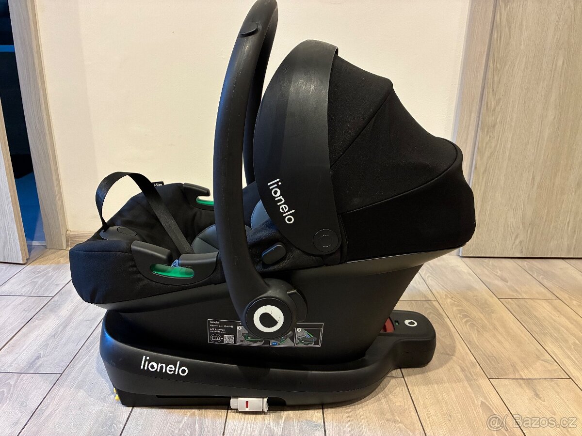 Vajičko, autosedačka s bází Lionelo astrid i size - 6