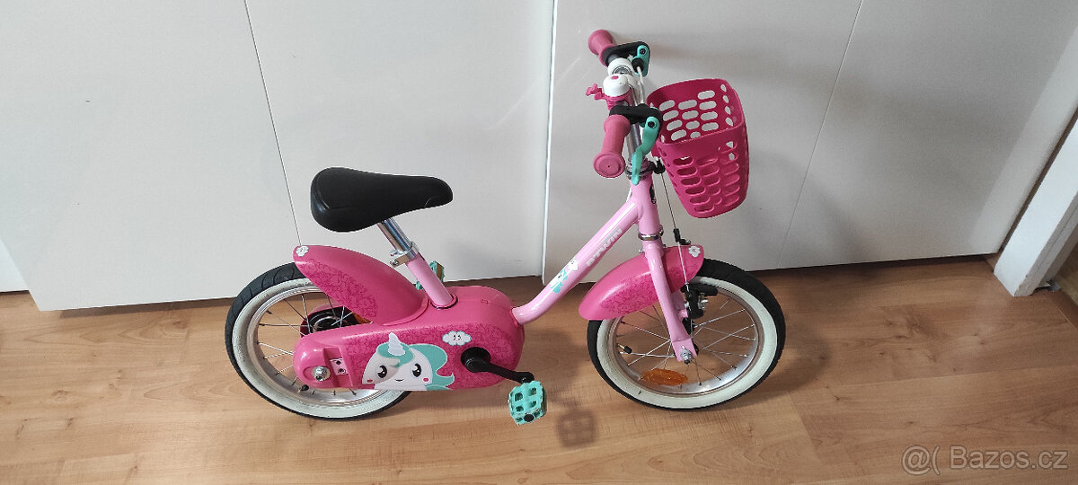 Dětské kolo 14 btwin z Decathlonu s jednorožec - 6