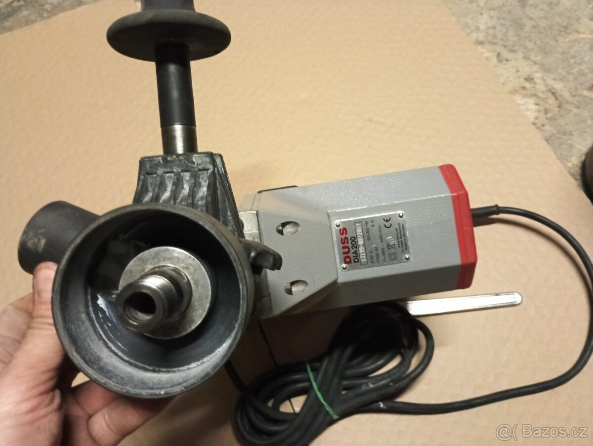 Jádrová vrtačka DUSS DIA 200 pro kamnářství, kominictví - 6