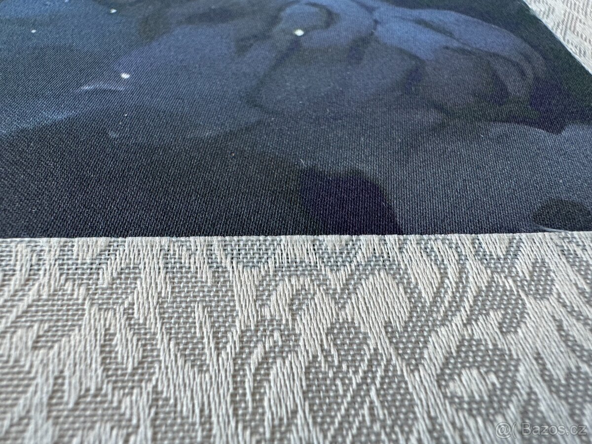 Tradiční čínský svitkový obraz, tygr a drak, 45x100 - 6