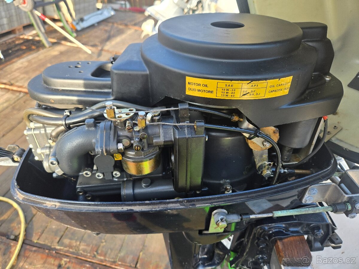 Lodni motor Selva 5xs , 10hp, dlouha, el.start, - 6