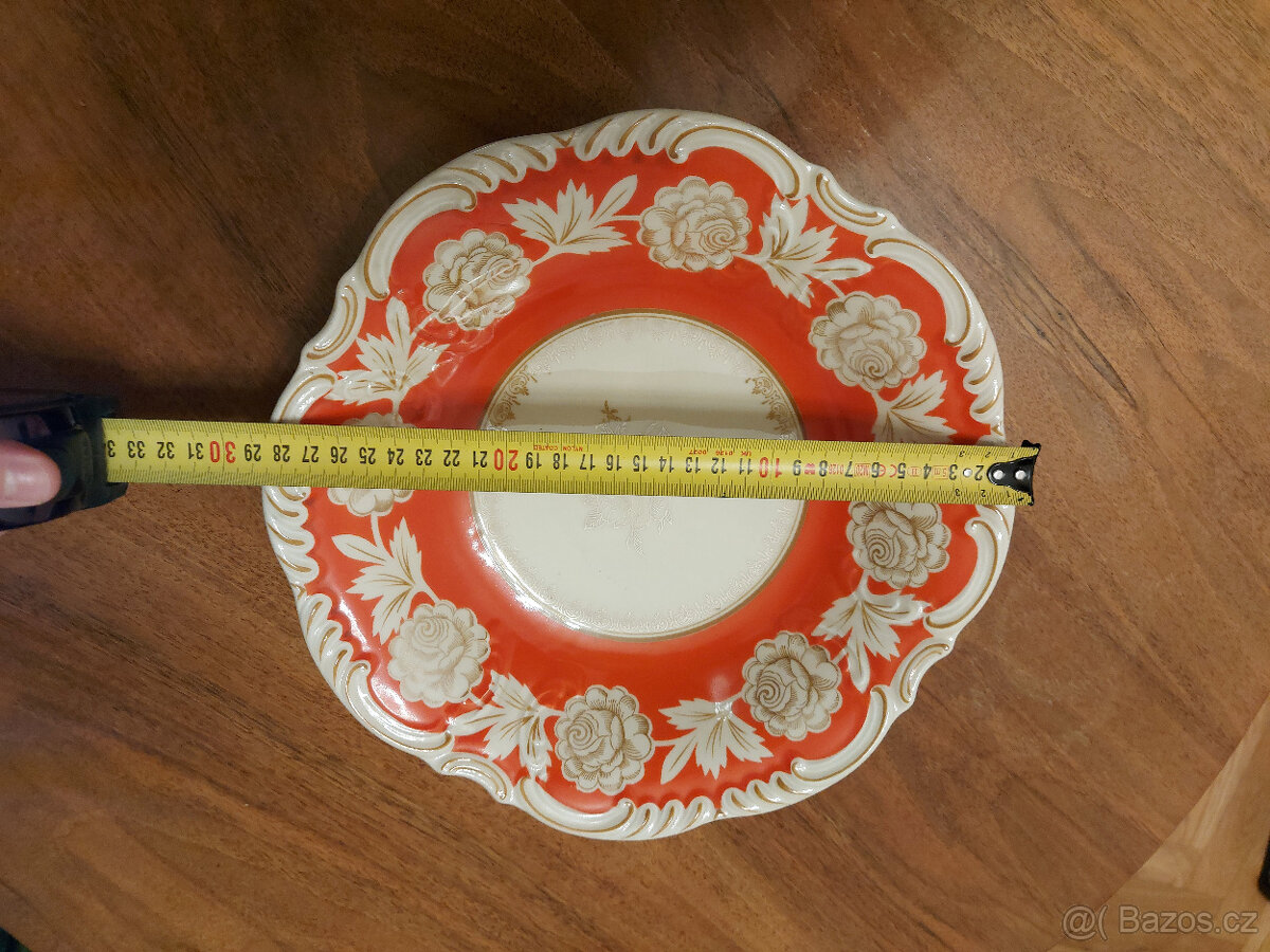 Starožitný talíř Bavaria Schumann, Balíkovna 39 Kč - 6