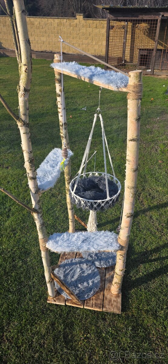 Škrabadlo, strom pro kočky - 6