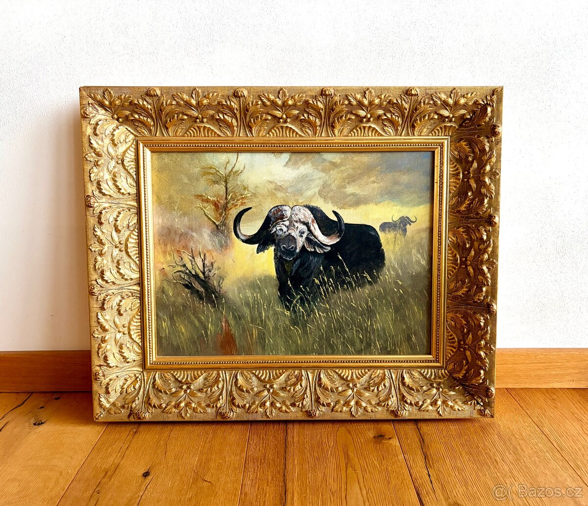 Starý obraz, olejomalba - 6