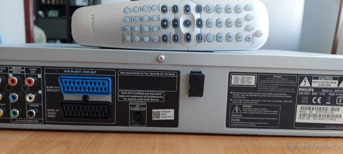 COMBO PHILIPS DVP3100V/DVD/VHS/ - 6