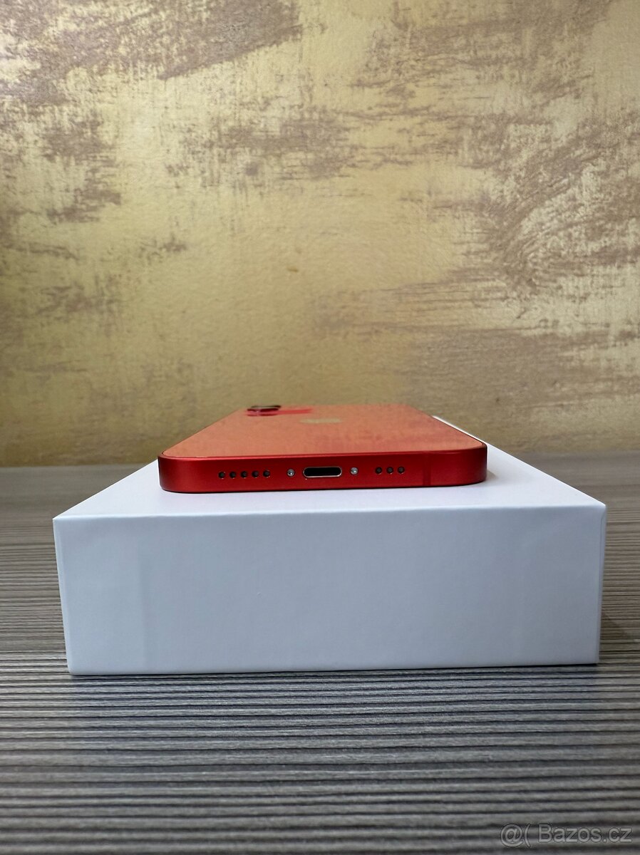 Apple iPhone 12 128GB červená, baterie 100% - 6