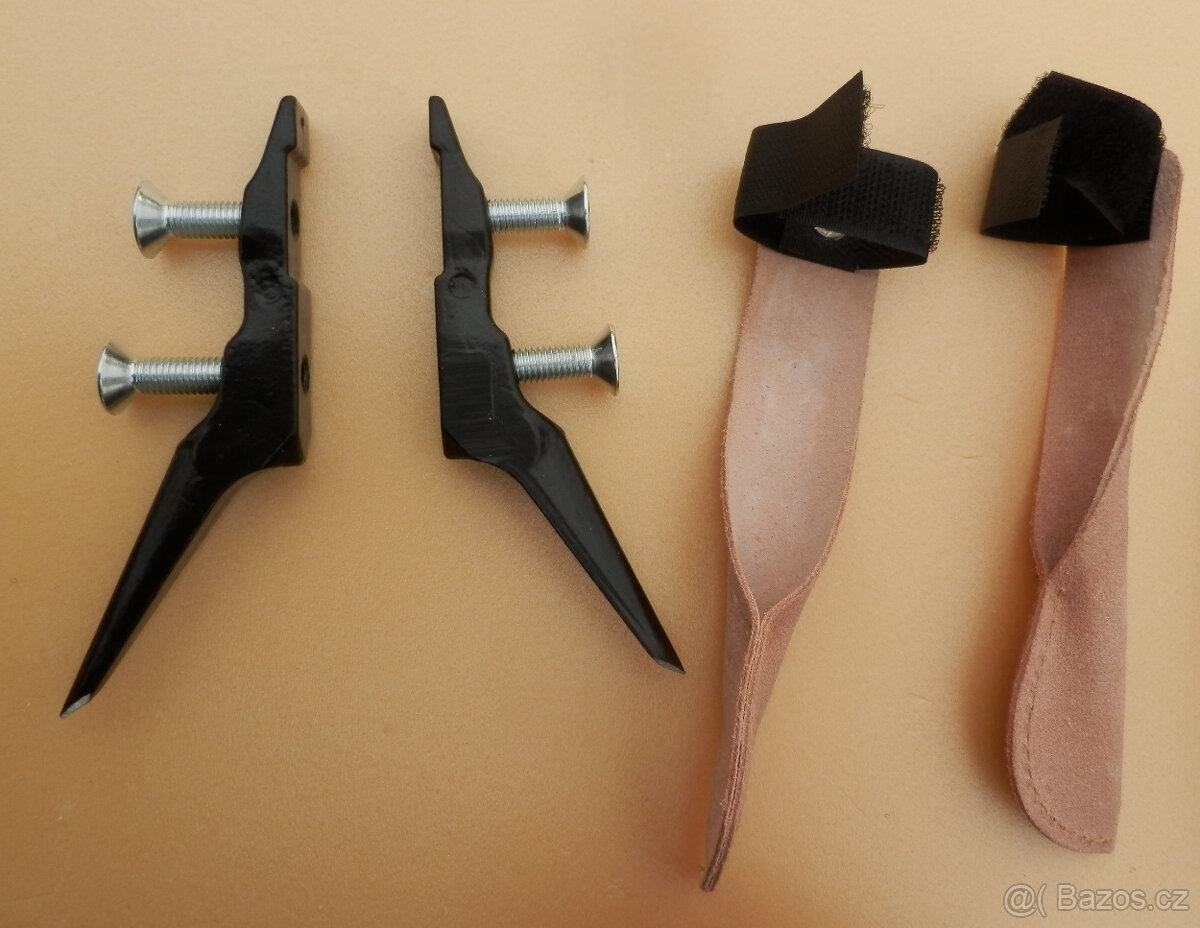 Hliníkové arboristické stromolezecké stupačky - NOVÉ - 6