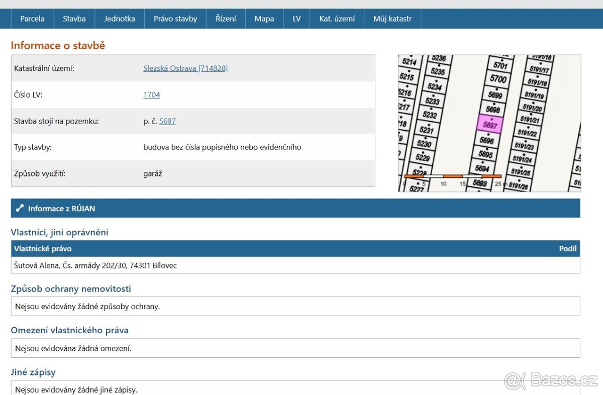 GARÁŽ - SLEZSKÁ OSTRAVA - 6
