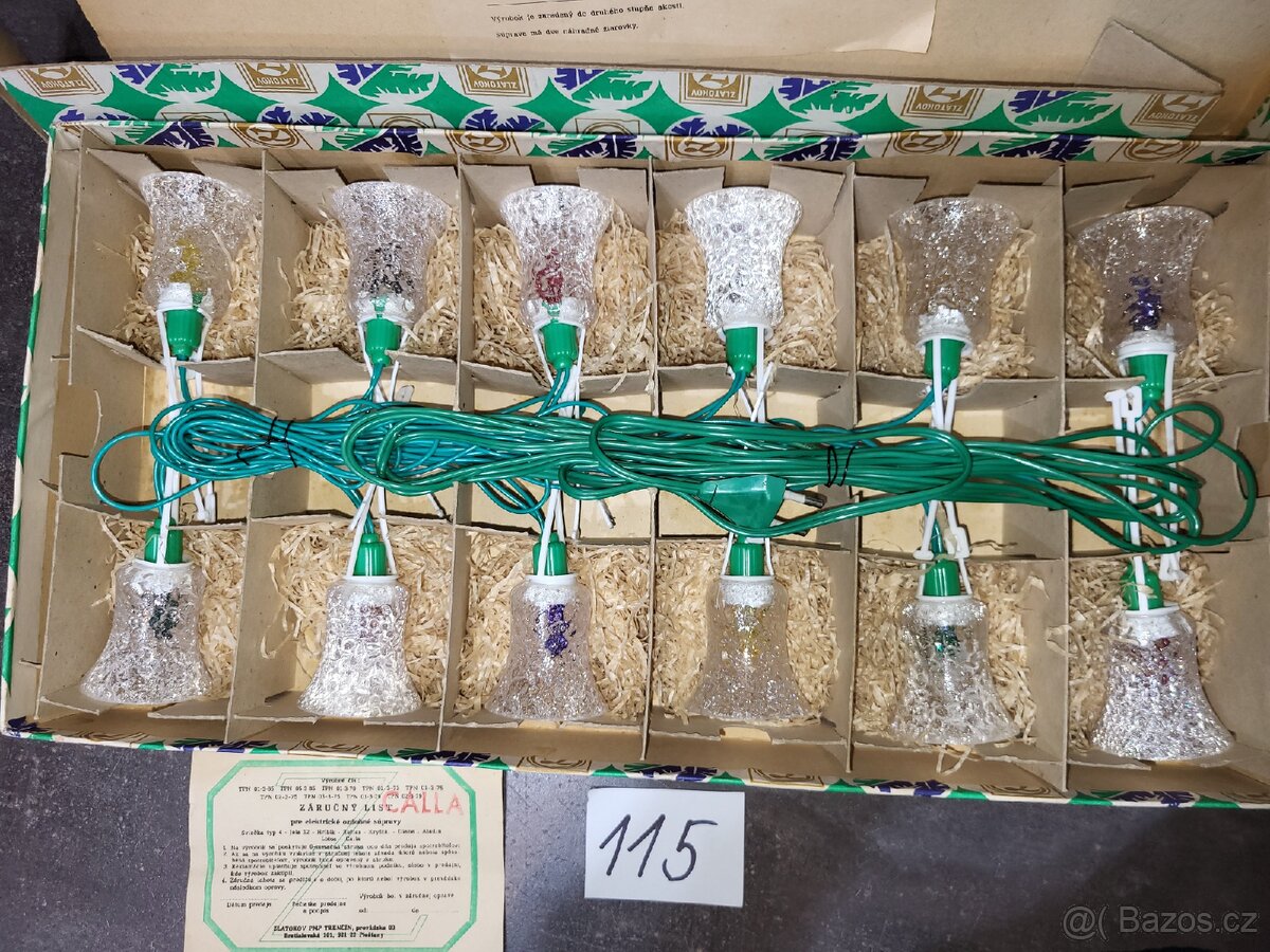 Retro vánoční osvětlení 115 - 6