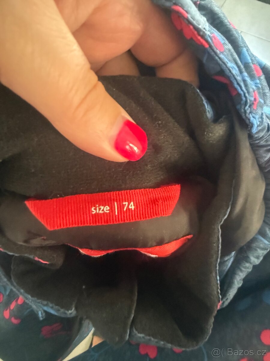 Zimní dívčí kombinéza Reima velikost 74 - 6