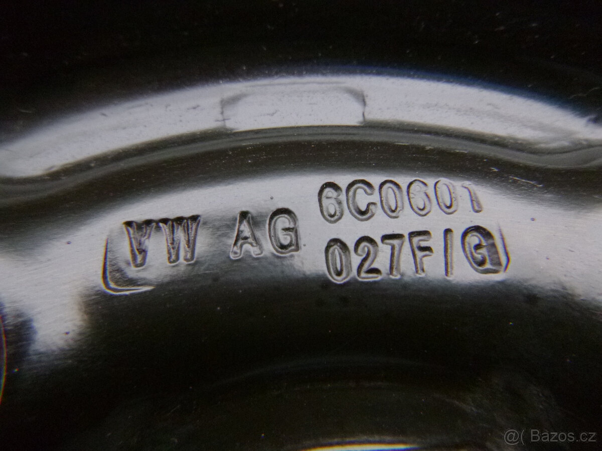Plechové disky kola originál Škoda VW 5x100 6Jx15 ET38 - 6