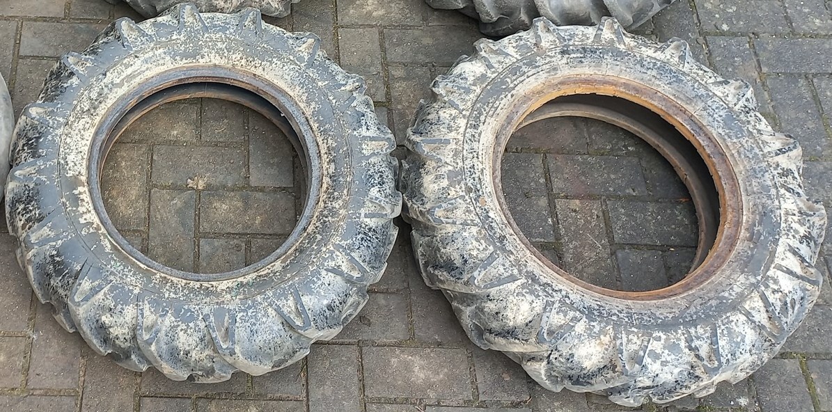 Prodám 2 ks pneu Barum 6.50x16 terénní šípová - 6