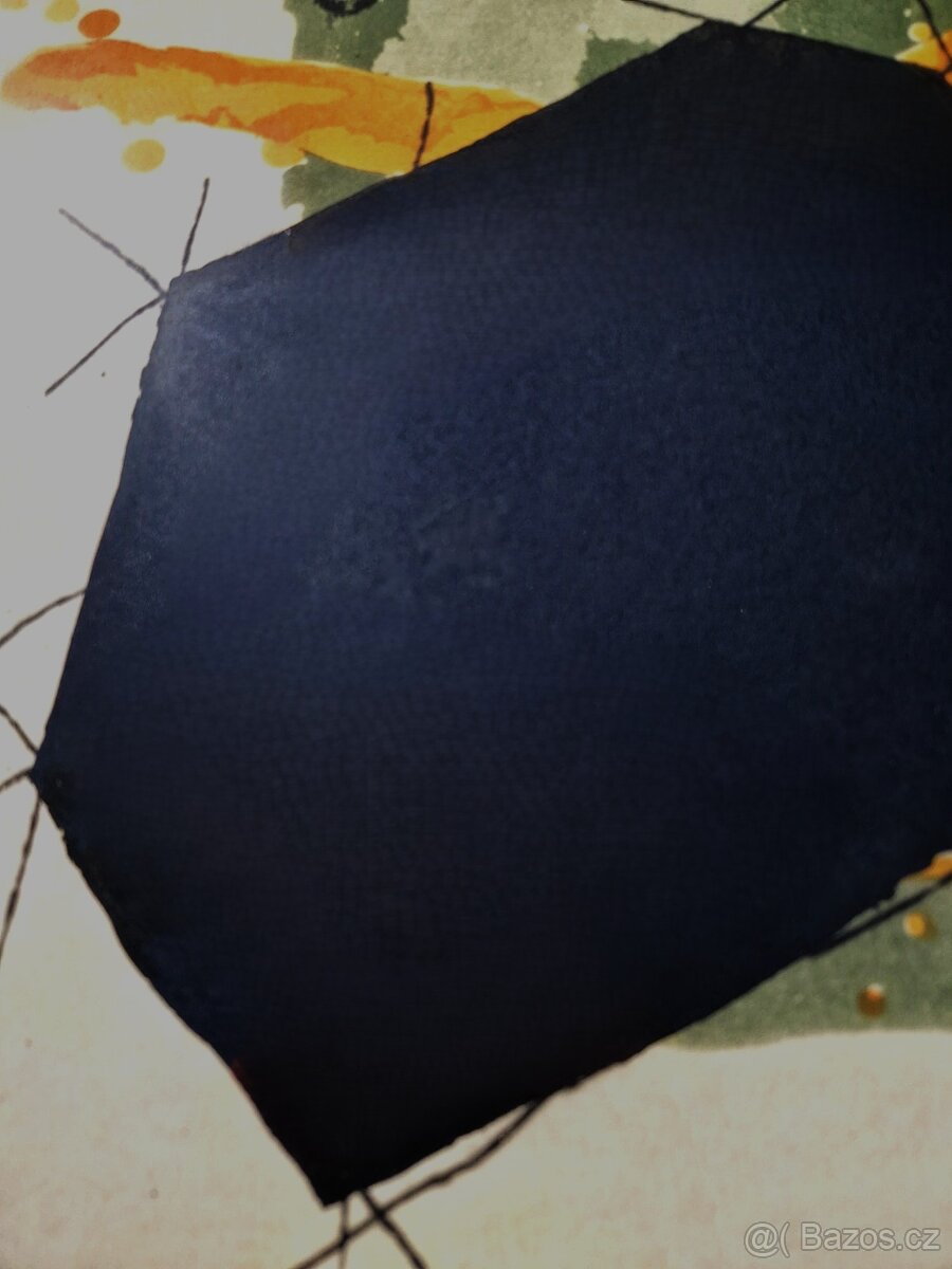 ALBERT MERZ - (Gravir na papieri), zarámované (abstrakt) - 6