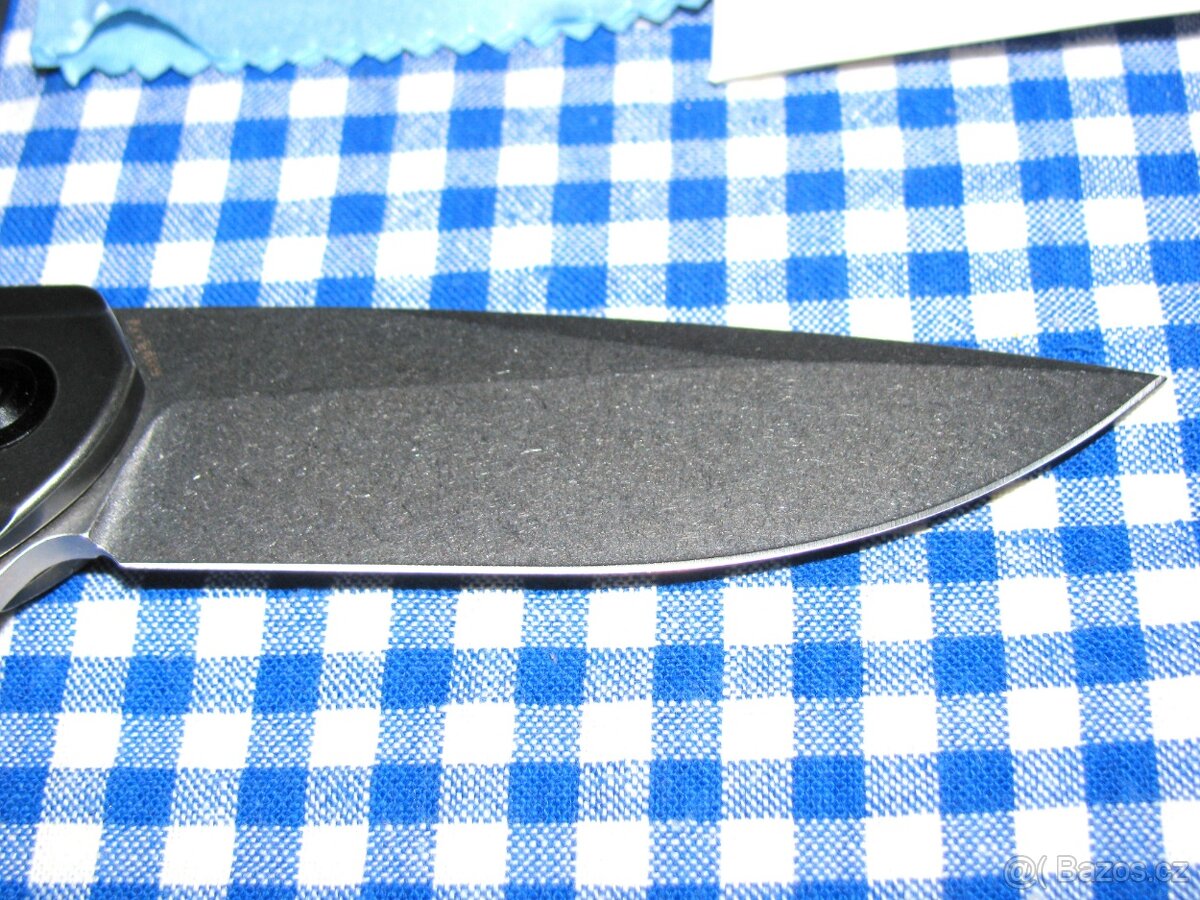 ZAVÍRACÍ NŮŽ - KANSEPT ACCIPITER - OCEL CPM-S35VN / TITANIUM - 6