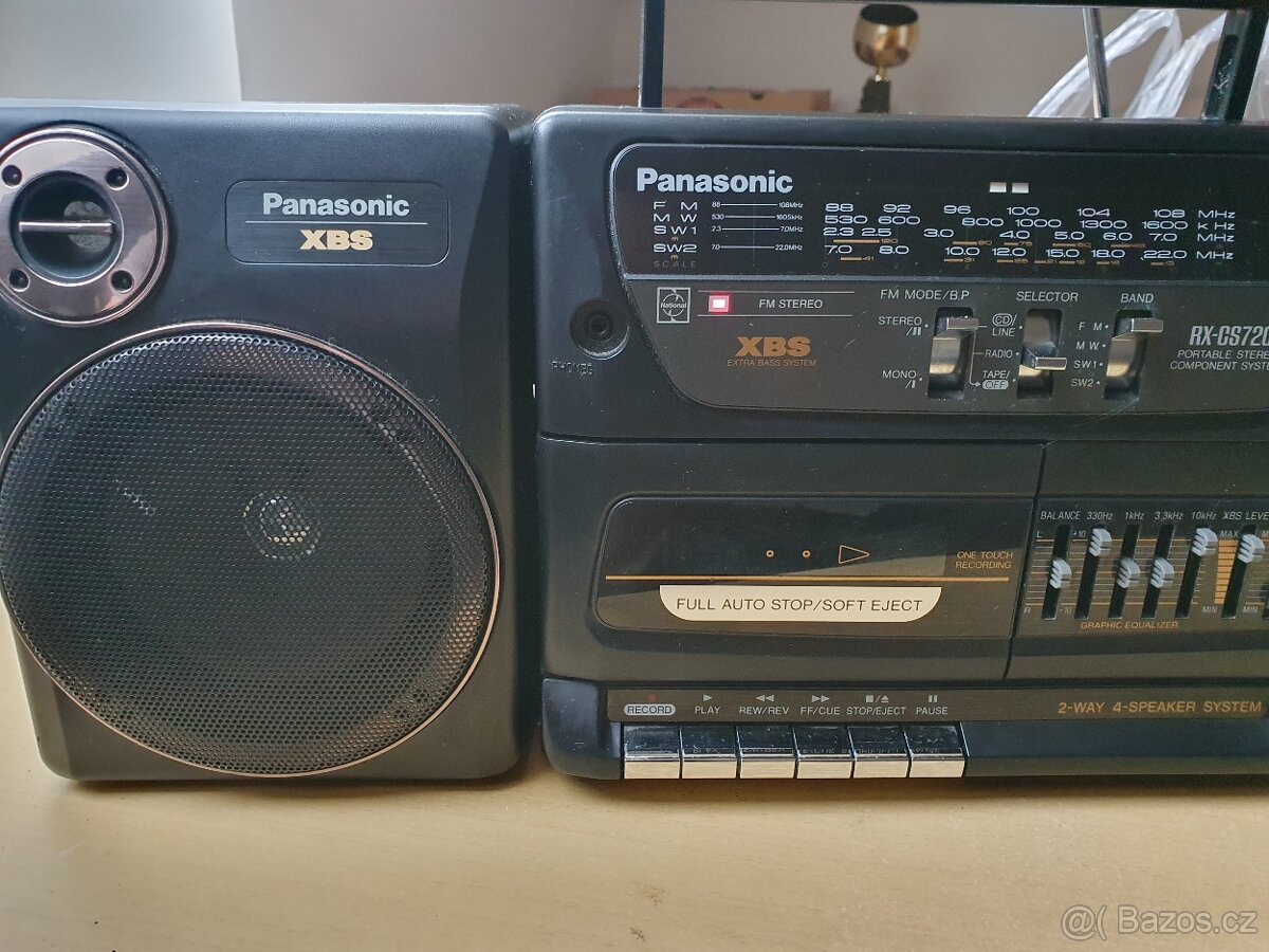 Panasonic RX-CT720 Boombox rádio kazeťák - 6