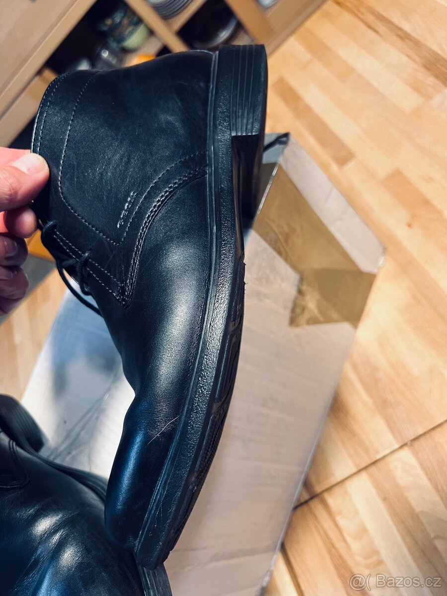 Celokožené kotníkové boty vel. 39 – TOP STAV - 6