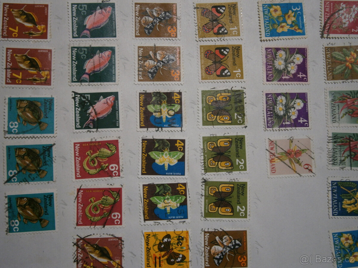 prodám známky zahraniční razítkované - 6