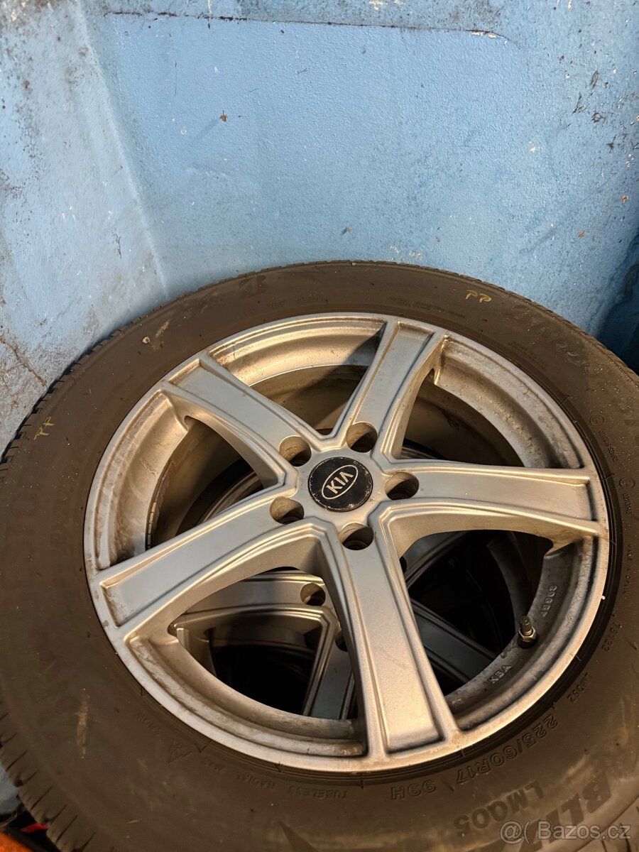 Alu kola Kia Sportage Hyundai Tucson zimní 225/60 R17 - 6