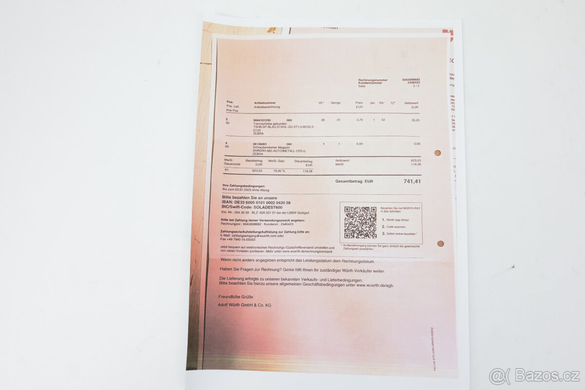 Würth APS 18 COMPACT M-CUBE + 1x aku 5Ah - 6