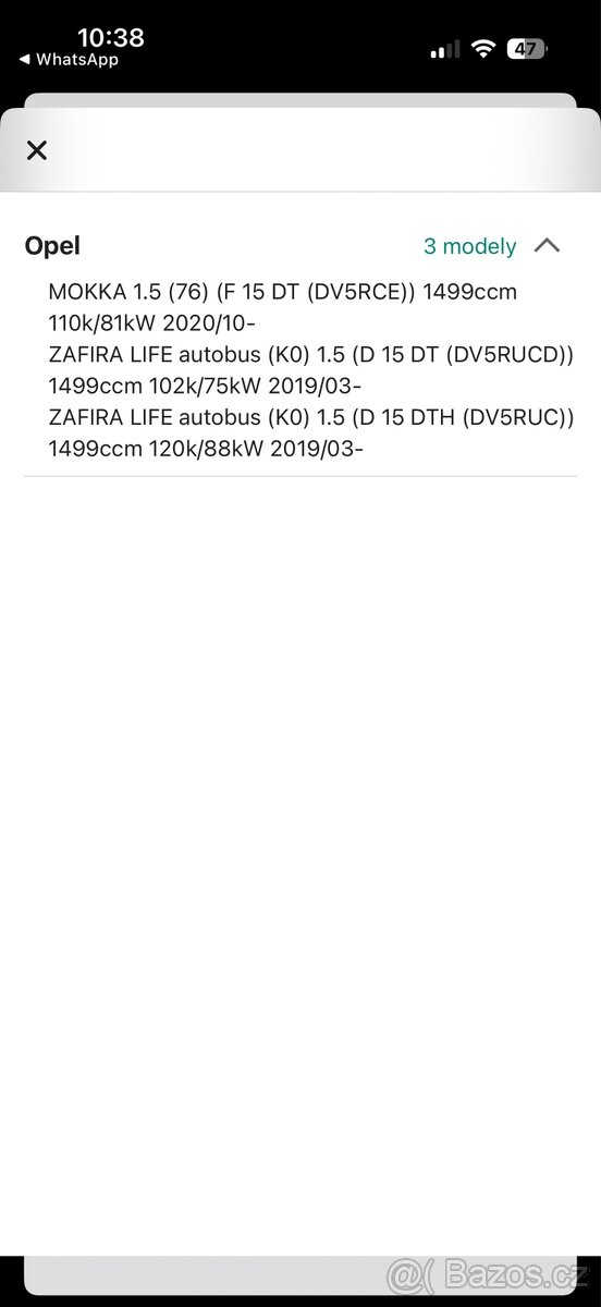 Chladič EGR Opel- Peugeot- Citroen - 6