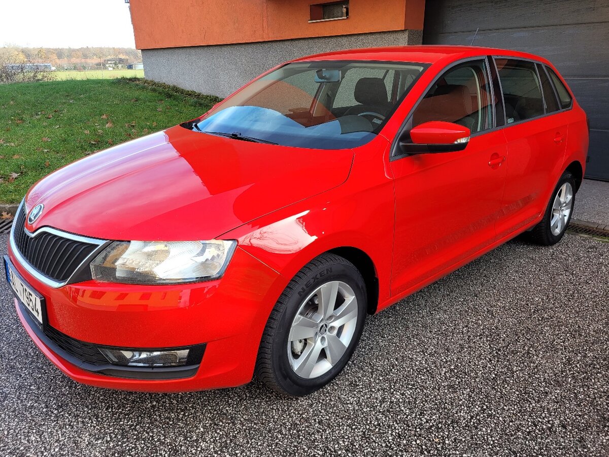 Rapid 1.0TSI 70kW (143tkm) pěkný stav - 6