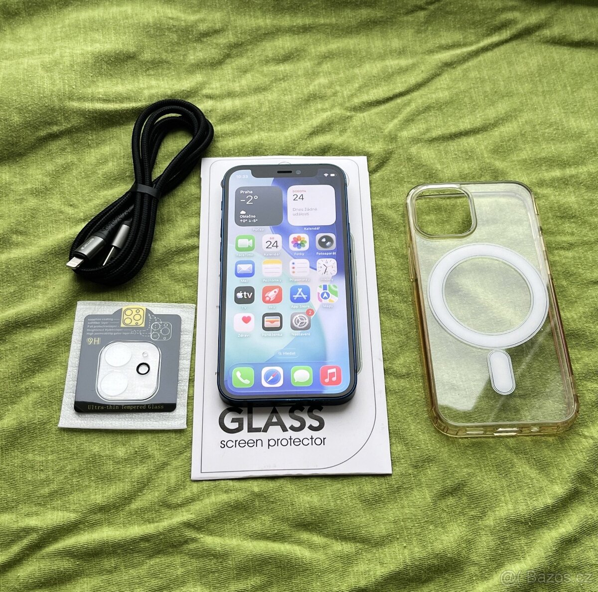 🍏 Apple Iphone 12 Mini 64GB BLUE 🍎 100% baterie 🔋 - 6