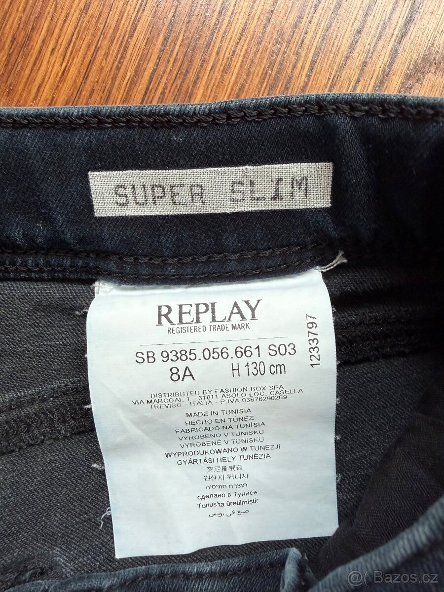 Džíny Replay vel 130 - 6