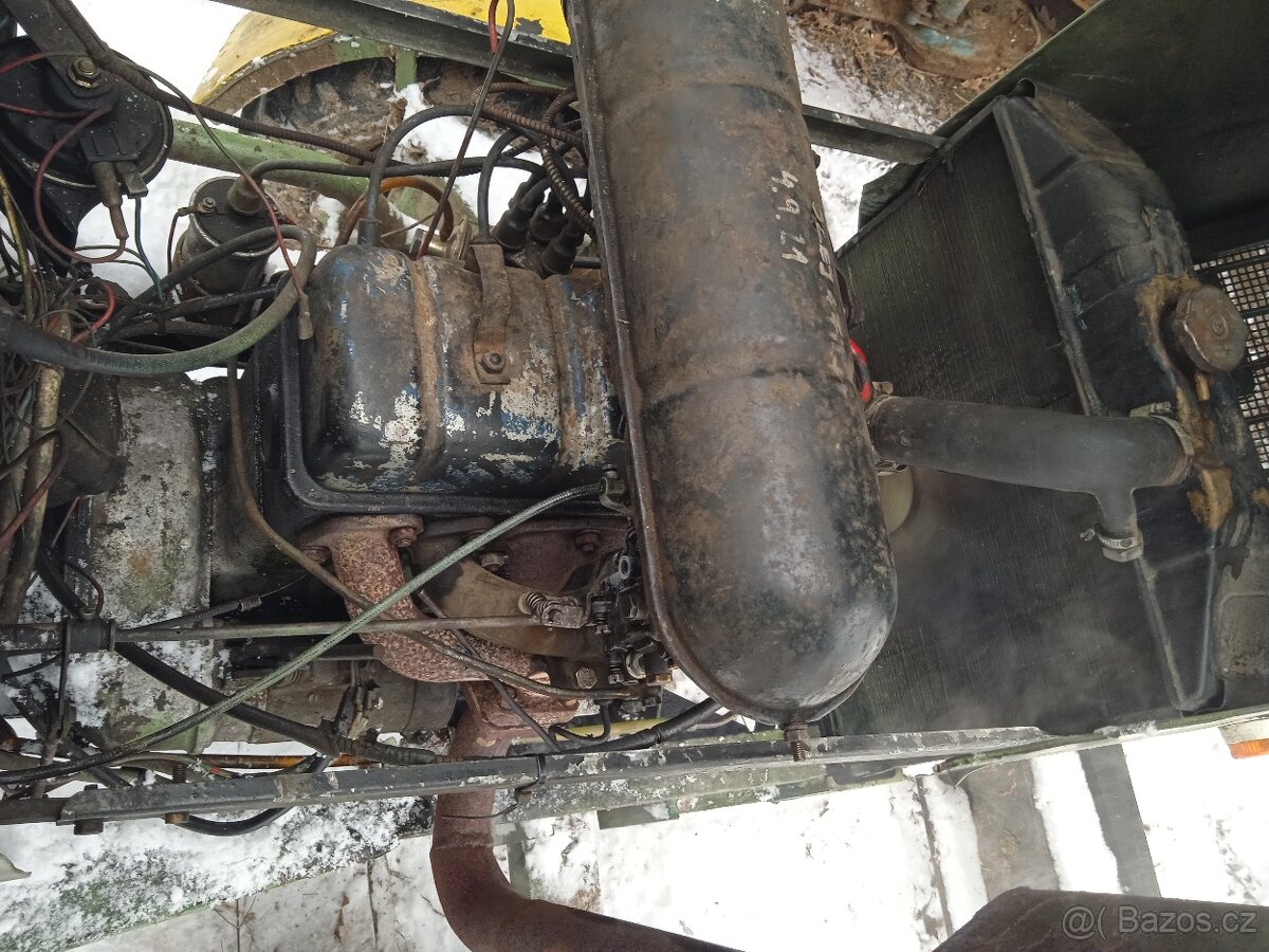 Malotraktor domácí výroby - 6