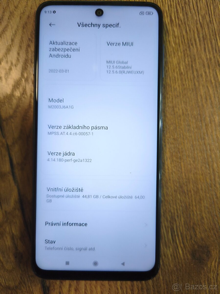 Redmi Note 9S modra - 6
