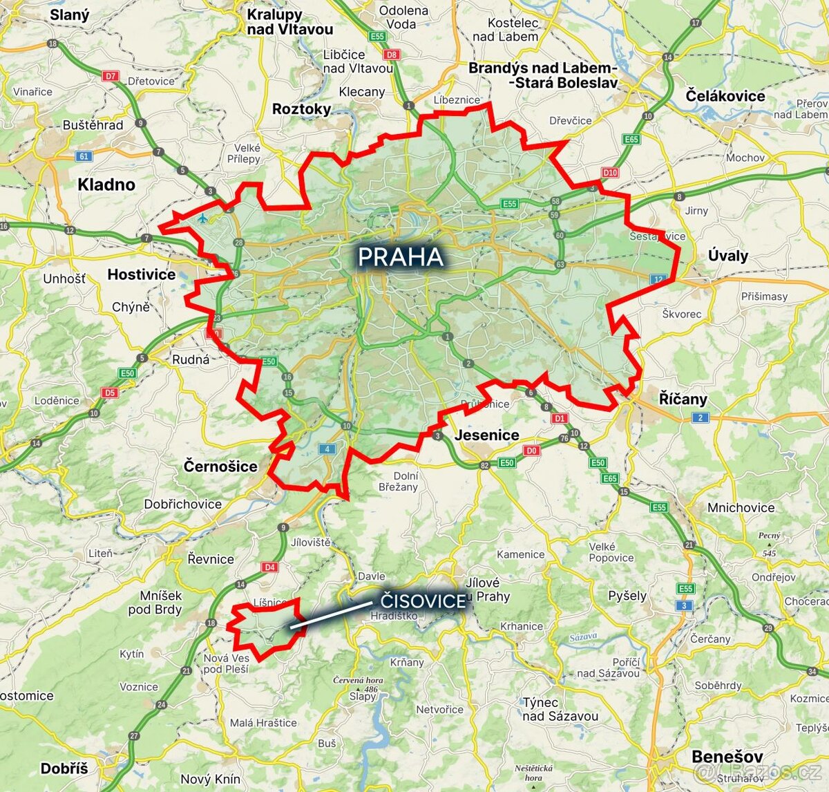 Zemědělská půda, prodej, Čisovice, Praha západ - 6