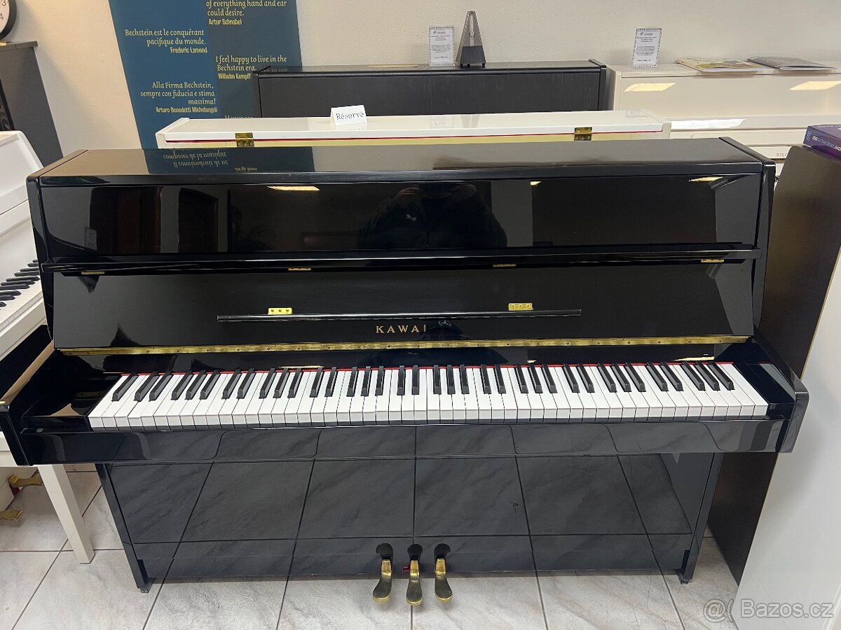 Japonské pianino Kawai mod. KX-10 se zárukou 5 let. Doprava - 6