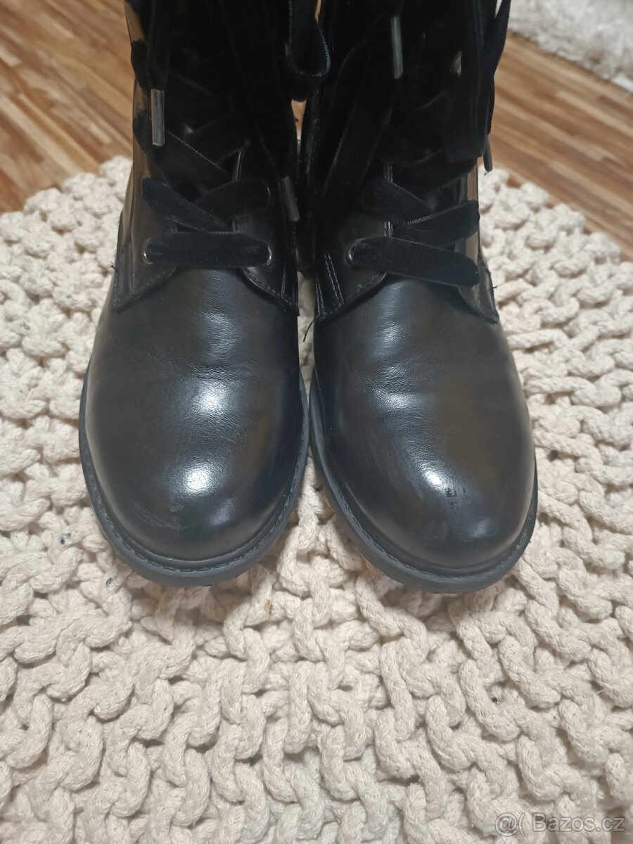 Zimní kotníkové boty kozačky Jenny fairy vel. 39 - 6