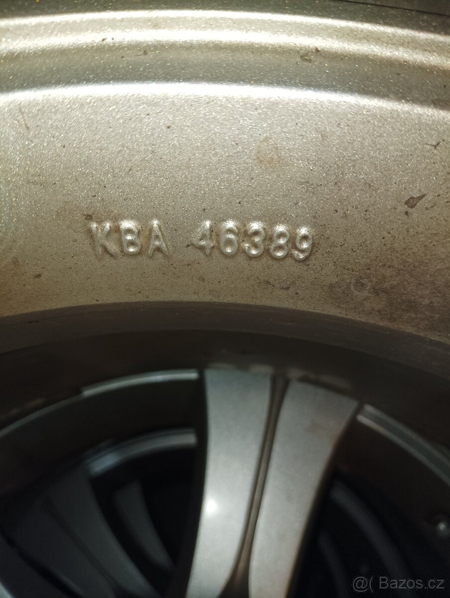 Prodám 17" ALU kola - 6