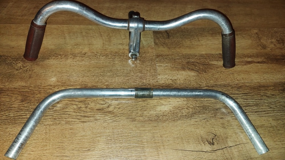 AL řídítka na kolo Favorit apod. - berany, vlaštovky, rovná - 6