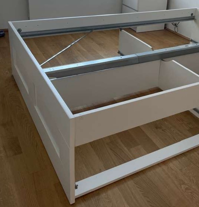 Postel IKEA BRIMNES 180x200 - 6