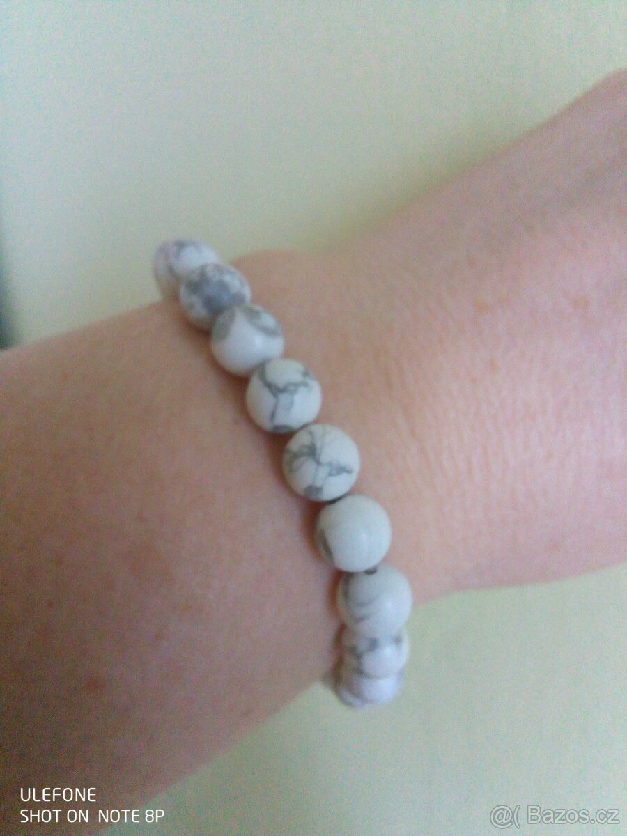 Náramek z minerálů 1 - 6