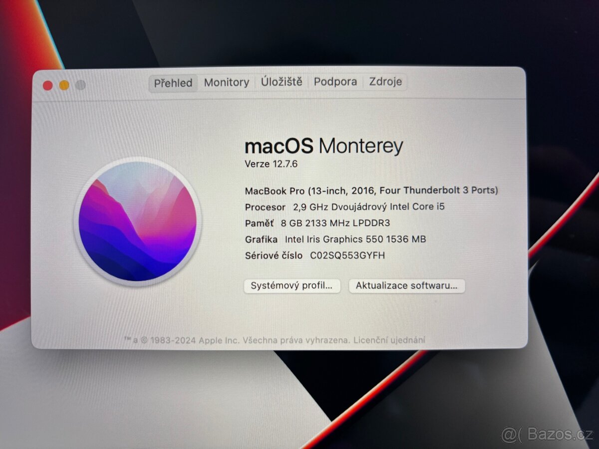 MacBook Pro 2016 13” Touchpad - 6