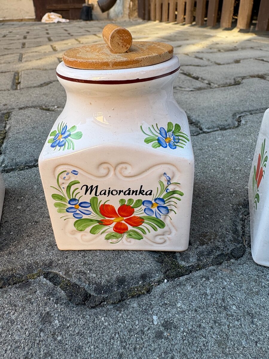 Keramická sada kořenek (6ks) - 6