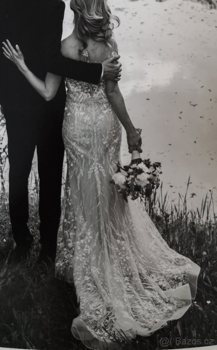 Svatební šaty Eva Utkina vel. 38 - 6