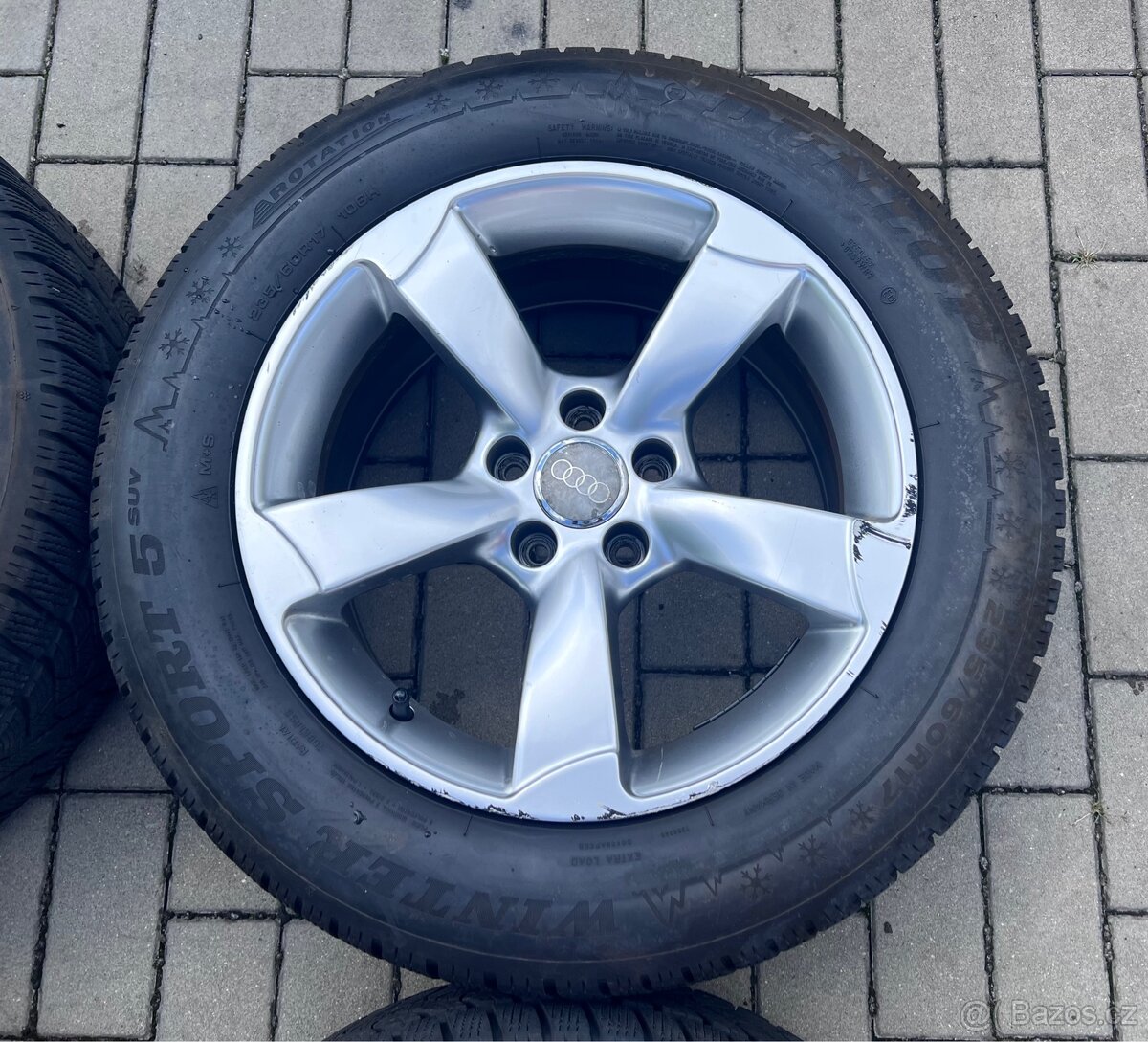 Audi 8 - 17" alu + zimní 235/60 R17 Dunlop - 6