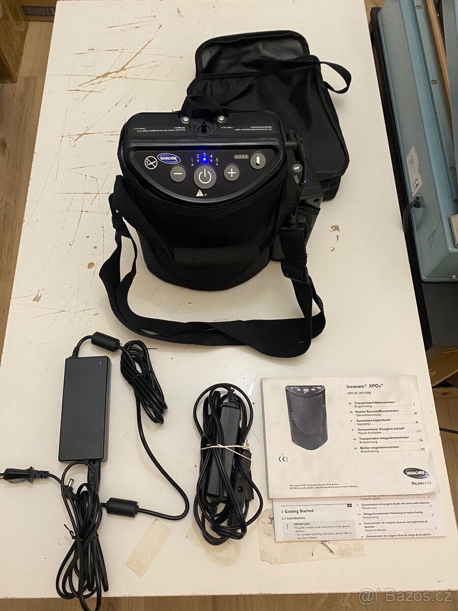 Mobilní - přenosný kyslíkový přístroj - oxygenerátor - 6