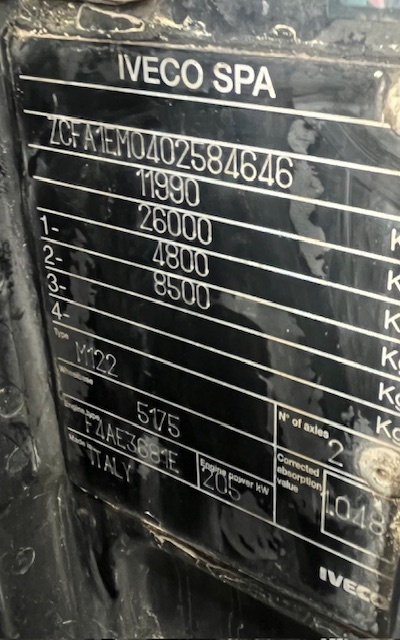 IVECO EuroCargo 120E28 - 6